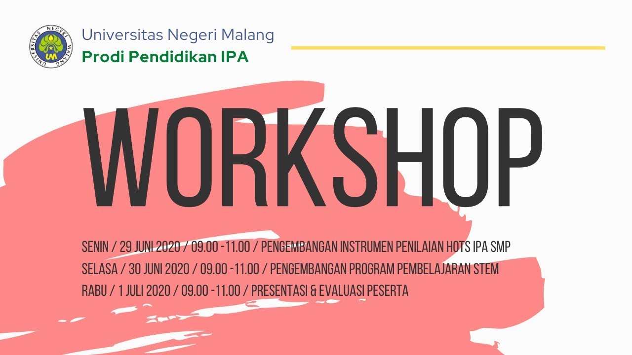 Ipa Untuk Indonesia Dari Universitas Negeri Malang Workshop Penilaian Hots Dan Pembelajaran 0248